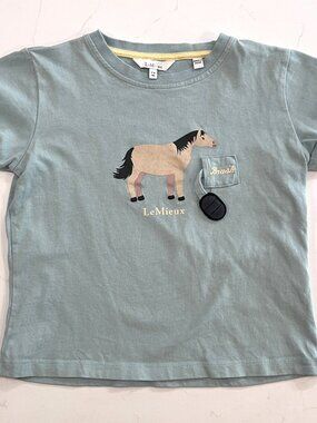 Le Mieux interactive horse tee sz 7-8